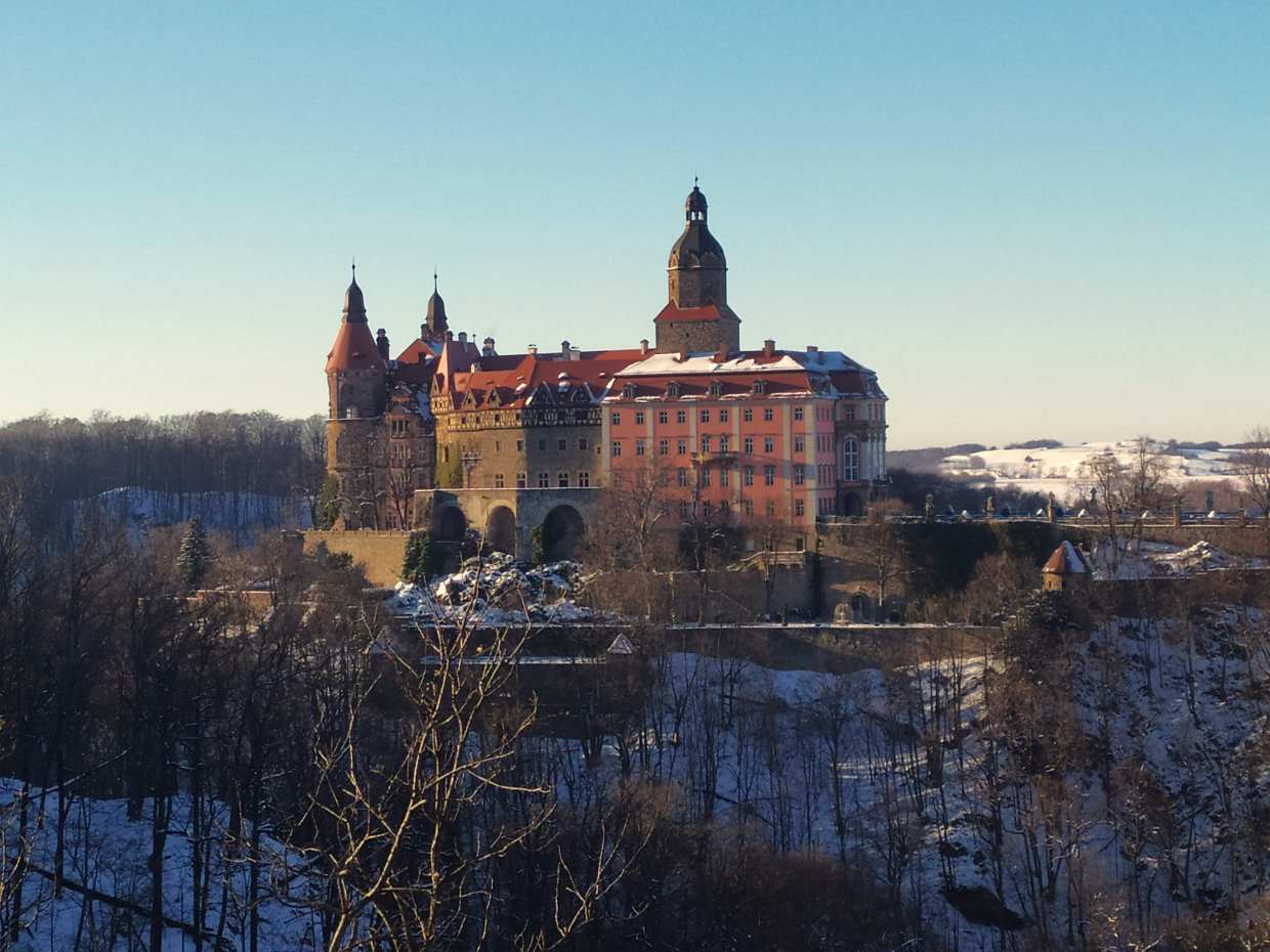 Read more about the article Zamek Książ. ścieżka Hochbergów, Stary Książ i Palmiarnia